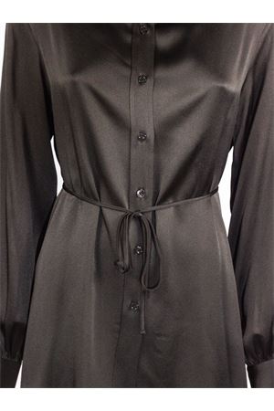 Camicia in misto seta marrone SEMI COUTURE | Y6SM13V220